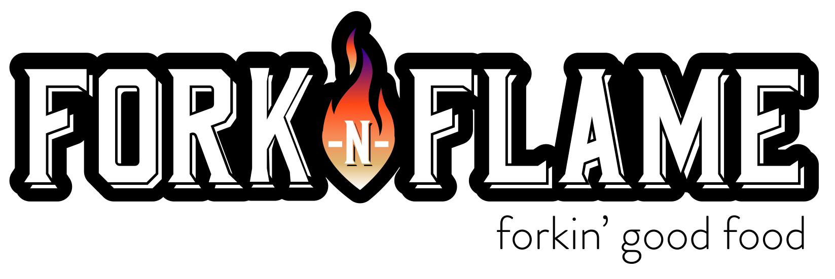 Fork-N-Flame Logo Collaboration